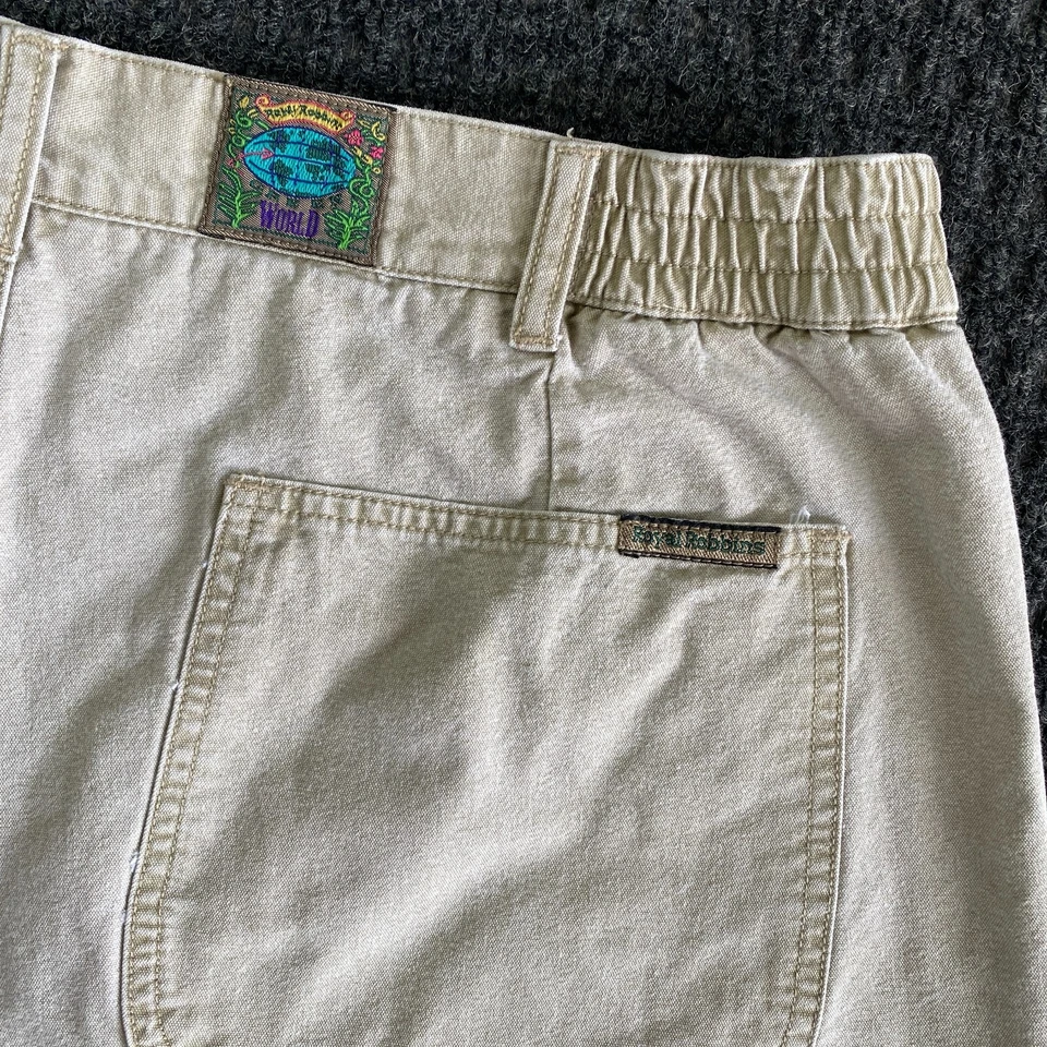 Pantalones Cortos De Colección Para Mujer Royal Robbins Algodón Verde Talla 40 (12) Elastizados Exterior Foto 3 de 4