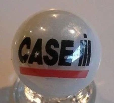 Case IH 1" Glass Logo Marble