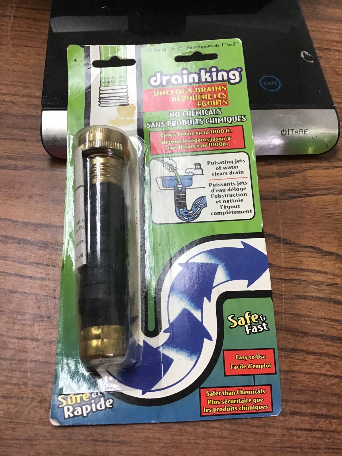 Drain King Drain Unclogger For Use With 1 " To 2 " Drain 501 (TA7MS