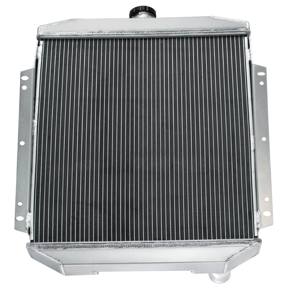 4Row RADIATOR Fits 1954-1956 FORD MAINLINE/ COUNTRY SQUIRE/ RANCH WAGON L6 V8 - Image 3 of 4