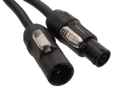 14AWG Stage Lighting Fixture Male to Female True1 PowerCon Power Cable