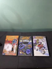 PLANET RACERS GRAPHIC NOVELS by PETER LAIRD JIM LAWSON - #1 #2 #3 complete Set!
