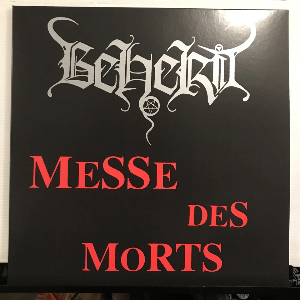 Beherit – Messe Des Morts EP 2023 Werewolf Records – EVIL-MDM [RED VINYL] - Image 2 of 4