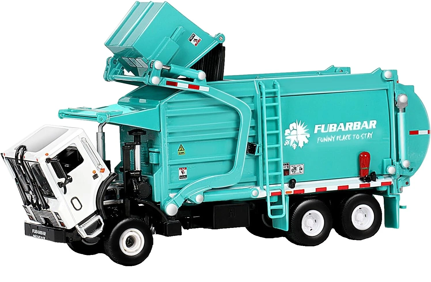 1:43 brinquedo e de metal fundido Caminhões de Lixo