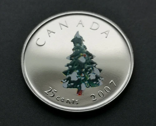 2007 Canada 25 Cents — photo from the most recent tracked eBay sale