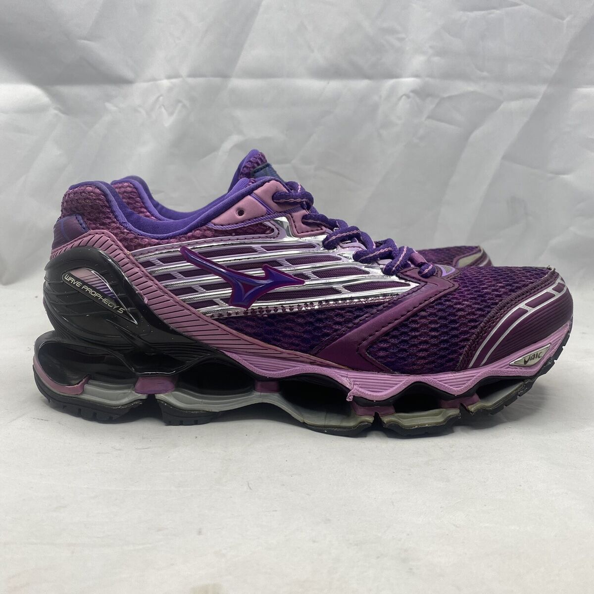 Mizuno Wave Prophecy 5 Running Shoe Sneaker Purple Womens Mizuno Wave Prophecy 5 Running Shoe Sneaker Purple Womens