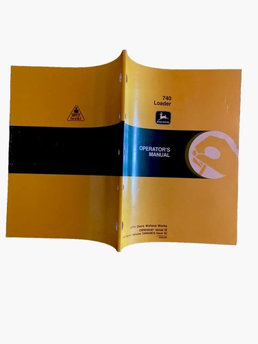 John Deere 740 Farm Loader OMW42591 Operators Manual Book 7600 7700 7800 - Picture 3 of 9