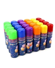 12 Cans Silly Goofy Crazy Prank Party String Spray Streamer Wedding Supplies 