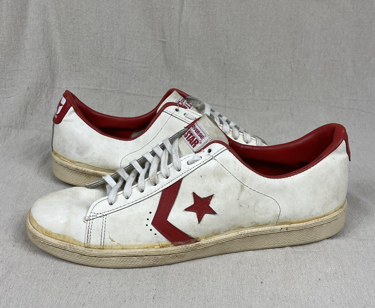 VTG 80s Converse Basketball Shoes USA One Star Low Top VTG 80s Converse Basketball Shoes USA One Star Low Top