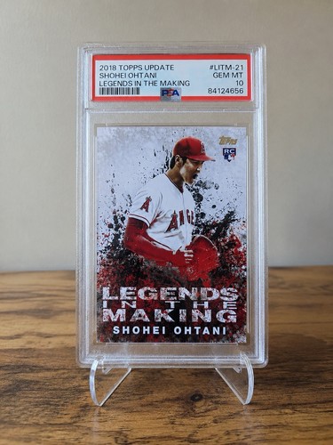 2018 Topps Update - Legends in the Making Shohei Ohtani #LITM-21 (RC) PSA GEM MT