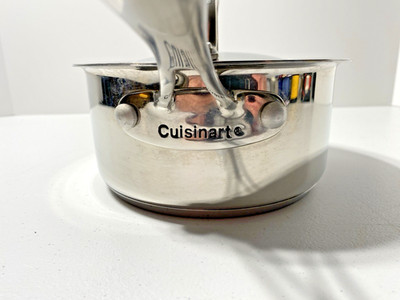 Cuisinart Chef's Classic Stainless Steel 1.5 Qt. Saucepan w/Lid Model # 719-16