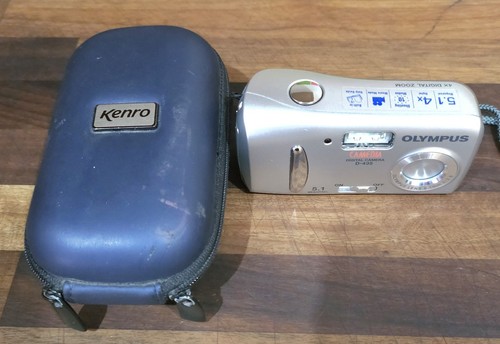 Olympus Digital Camera Camedia D-435 5.1MP Silver and Case. Tested and Working - Picture 16 of 16