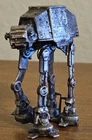 3.2 oz Hand Poured Silver Bar .999+ Fine "AT-AT" Star Wars The Gold Spartan