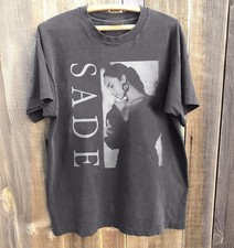 Sade Adu Vintage 90s Soul R B Singer Music Charcoal Graphic T-Shirt