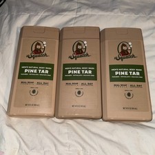 Lot Of 3 DR. Squatch Men  s Natural Body Wash "Pine Tar" 14 FL OZ Each