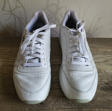 Reebok Classic Leather RBK CL LTHR 2214 Sneaker Schuhe Unisex Leder Weiß Gr. 42