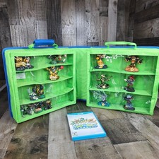 Lot Of 15- Skylanders includes 6 Swapable Swap Force Figures Game Carrying Case