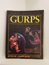 GURPS: Basic Set, Third Edition Revised, RPG, Steve Jackson Games, Softcover
