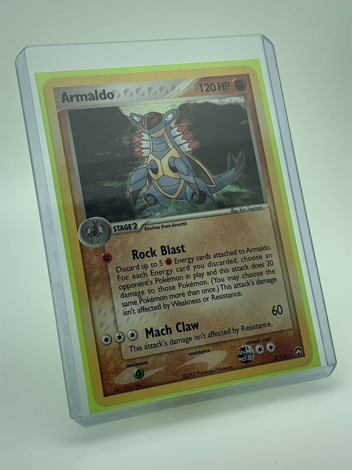 Pokémon TCG • Armaldo • EX Power Keepers 3/108 • NM Rare Holo
