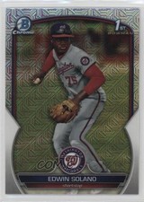 2023 Bowman Chrome Prospects Mega Box Mojo Refractor Edwin Solano #BCP-169 11cz