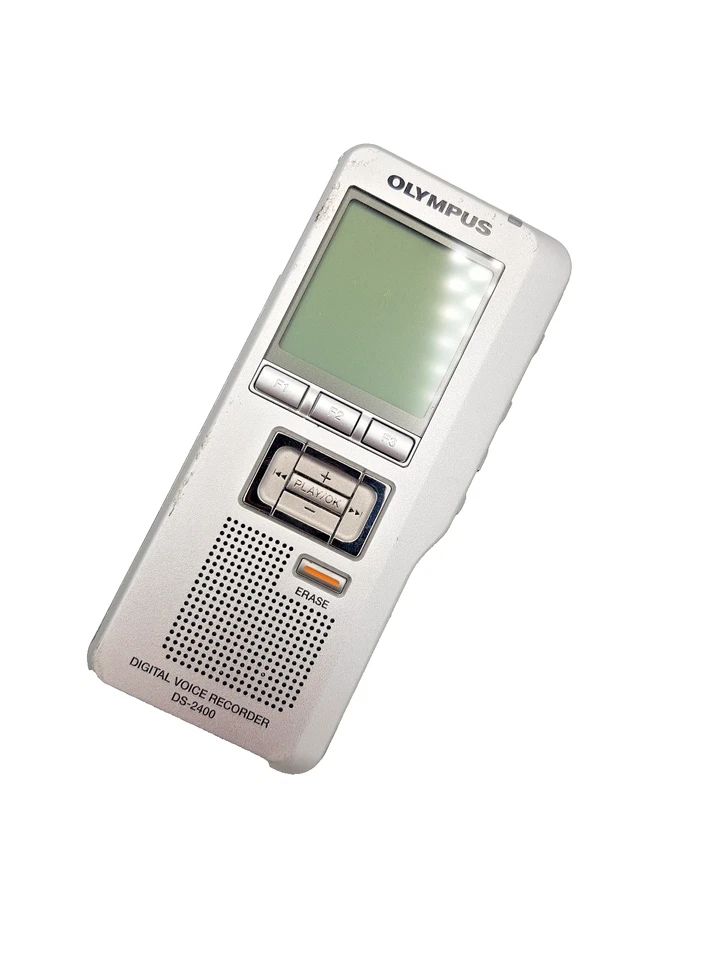 Olympus DS-2400 Digital Voice Recorder Dictaphone Dictation Handheld Machine USB - Image 2 of 4