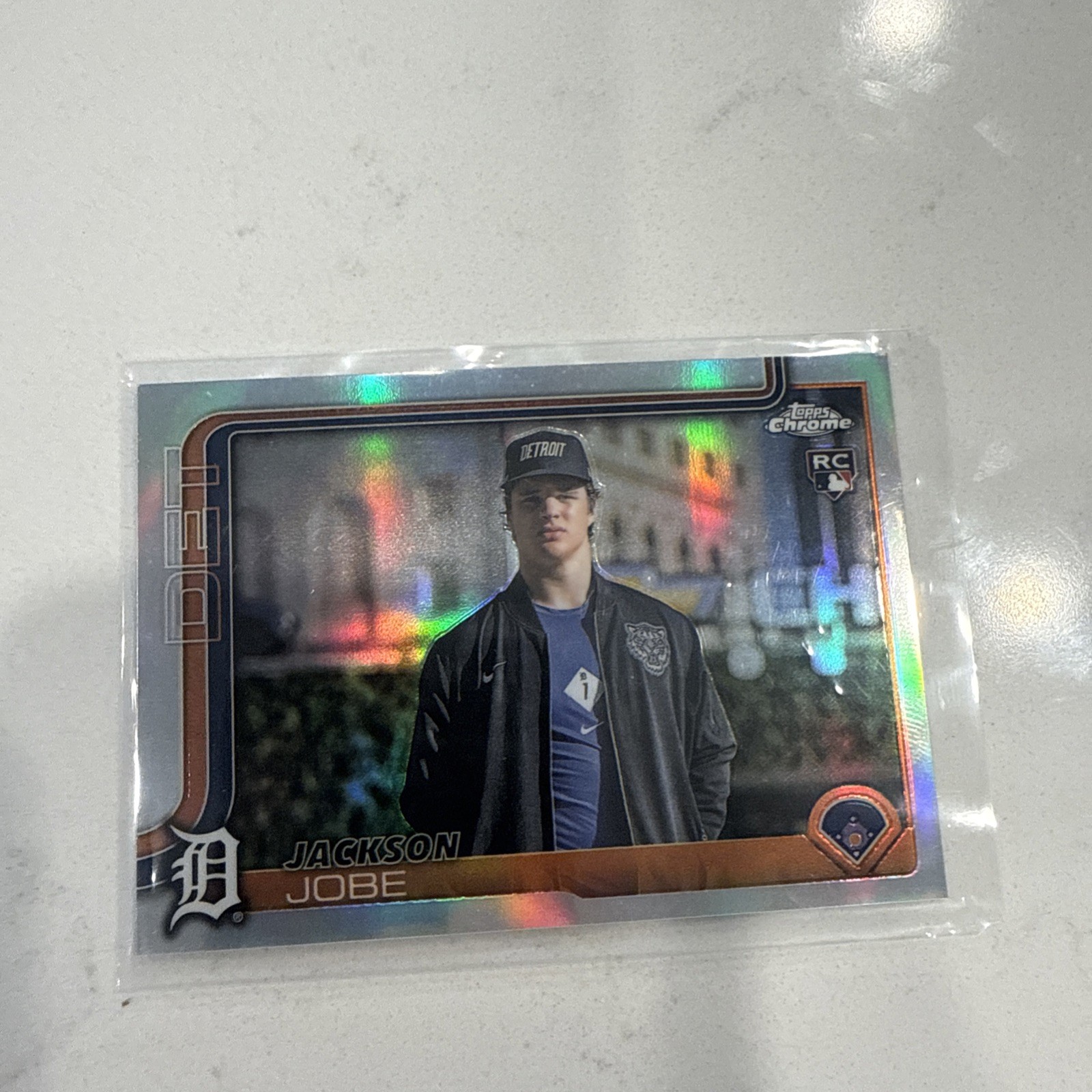 2025 Topps Chrome Update JACKSON JOBE  RC Variation Silver #USC48 SSP Tigers