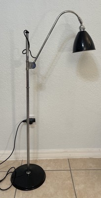BL3 Robert Dudley Best Gubi Bestlite British Floor LAMP Bauhaus mcm Chrome Black