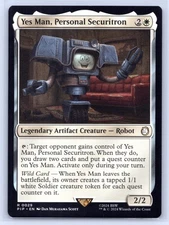 MTG NM Yes Man, Personal Securitron 29 R Universes Beyond: Fallout