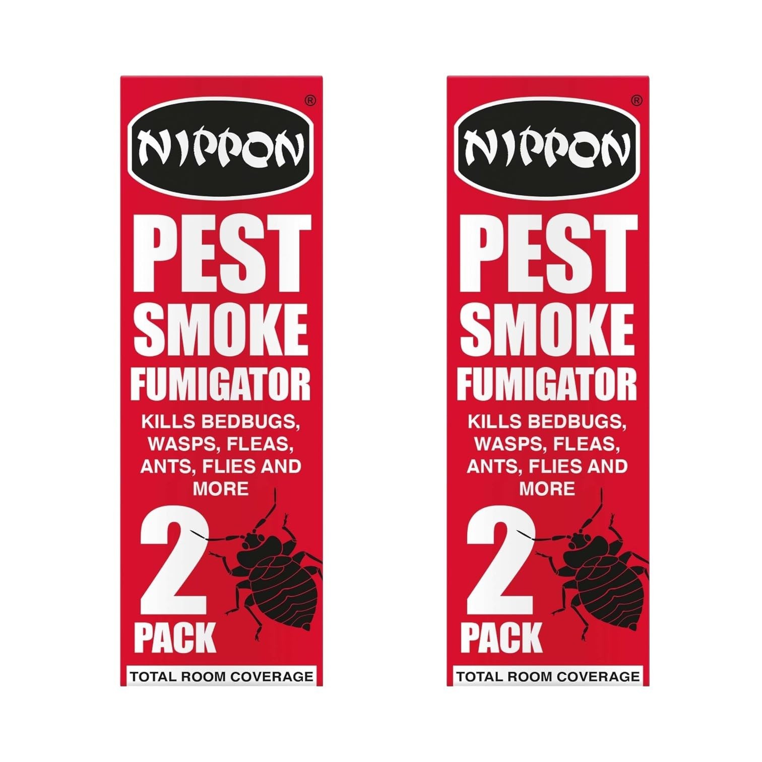 B&Q - 2 Pack Of  Pest Smoke Insect Killer Fumigator Odourless Indoor Use With Permethrin 2X3.5G - Image 2