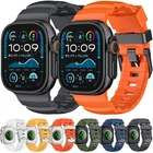 For Apple Watch Series Ultra 3 11 10 9 8 7 6 42mm 46mm 49mm Silicone Sport Band
