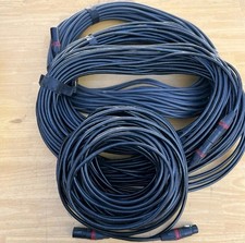 Lex 5 Pin XLR Shield Data Cable 100 Ft  LEX DMX-5P-100  Neutrik Lot Of 4