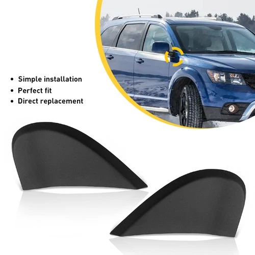 For 2009-2020 Dodge Journey Right Left Fender Trim /Mirror Flags Molding Cover