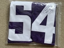 MINNESOTA VIKINGS ERIC KENDRICKS SIGNED AUTOGRAPHED NFL FOOTBALL JERSEY AUTO COA