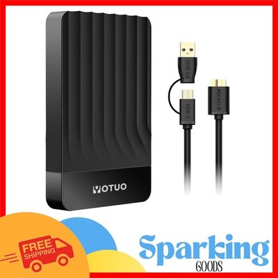 Lightweight 500GB External Hard Drive for Gaming & Data Storage - Plug & Play