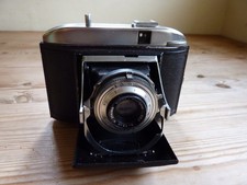 Vintage Nixon Nixette Folding Camera and Case Germany Made