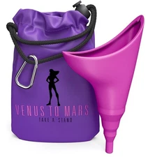 Female Urination Device, Female Urinal For Women, Pee Funnel Lets You Pee Sta...