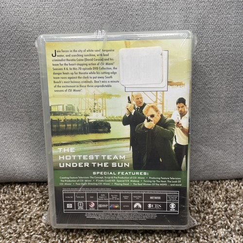 CSI: Miami: TV Series Seasons 4-6 DVD Set BRAND NEW, SEALED 19 Discs! - Imagen 2 de 5
