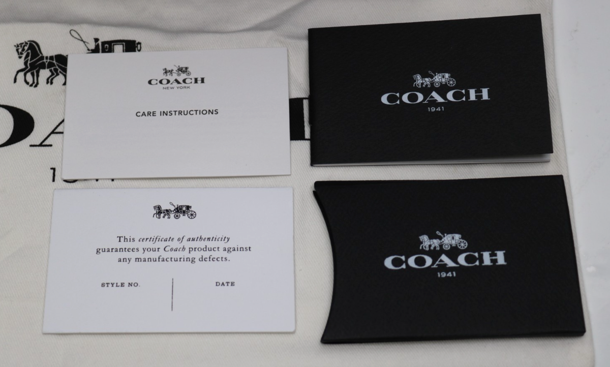 COACH 1941 Boutique Tea Rose Applique DINKY 24 Crossbody Leather