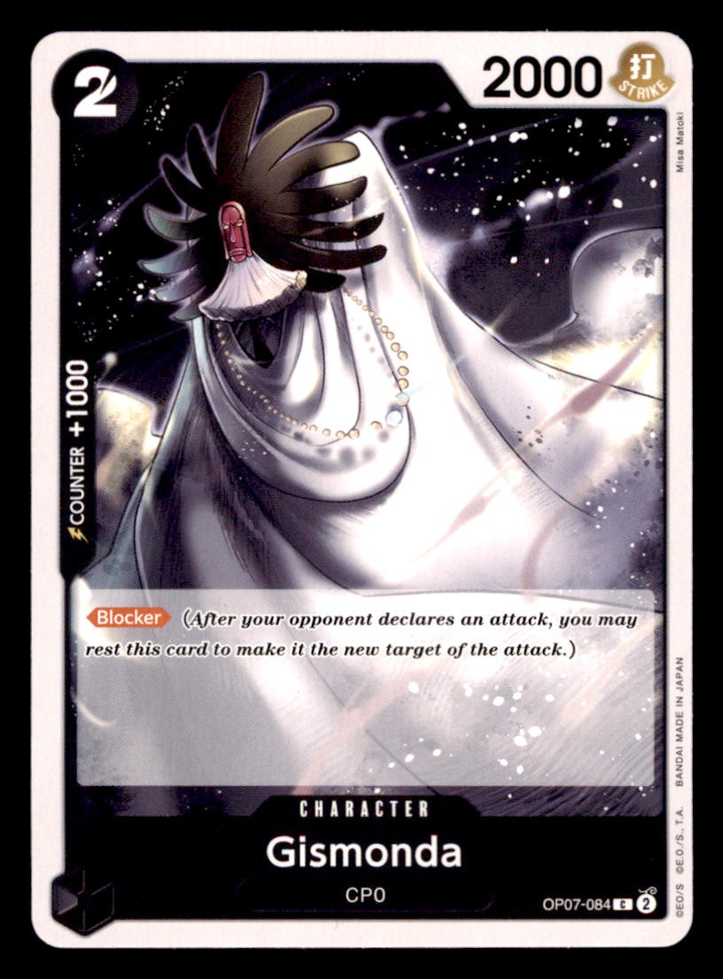 Gismonda OP07-084 Common 500 Years in the Future One Piece Near Mint