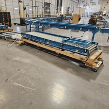 Live Roller Conveyor System EZLogic 24V Motors 190-E24EZ With Accumulation Zones