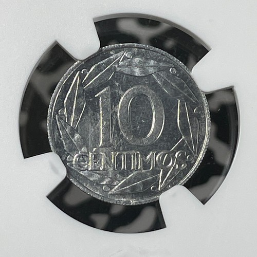 1959 Spain 10 Centimos NGC MS64 Lot#G339 Choice UNC! - Picture 3 of 3