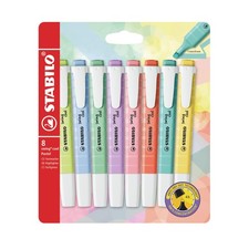 Swing Cool Pastel Highlighter Assorted Colors School Office Markers Pack 8 PCS