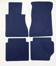 PREMIUM Velours Fußmatten dunkelblau für Mercedes Benz W123 1975-1986 dunkelblau