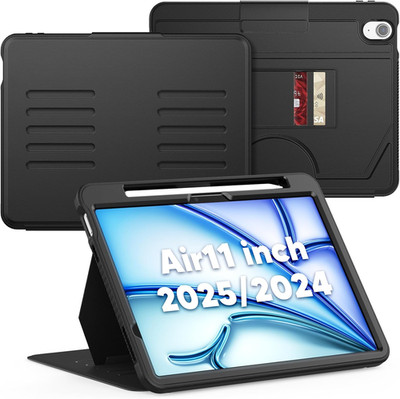 SEYMAC Hülle Für Ipad Air 11 Zoll 2025/2024 (M3/M2), Hülle Für Ipad Air 7./6. Ge