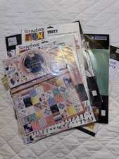 Lot Of Assorted Scrapbook Paper Templates Backgrounds Stickers Etc