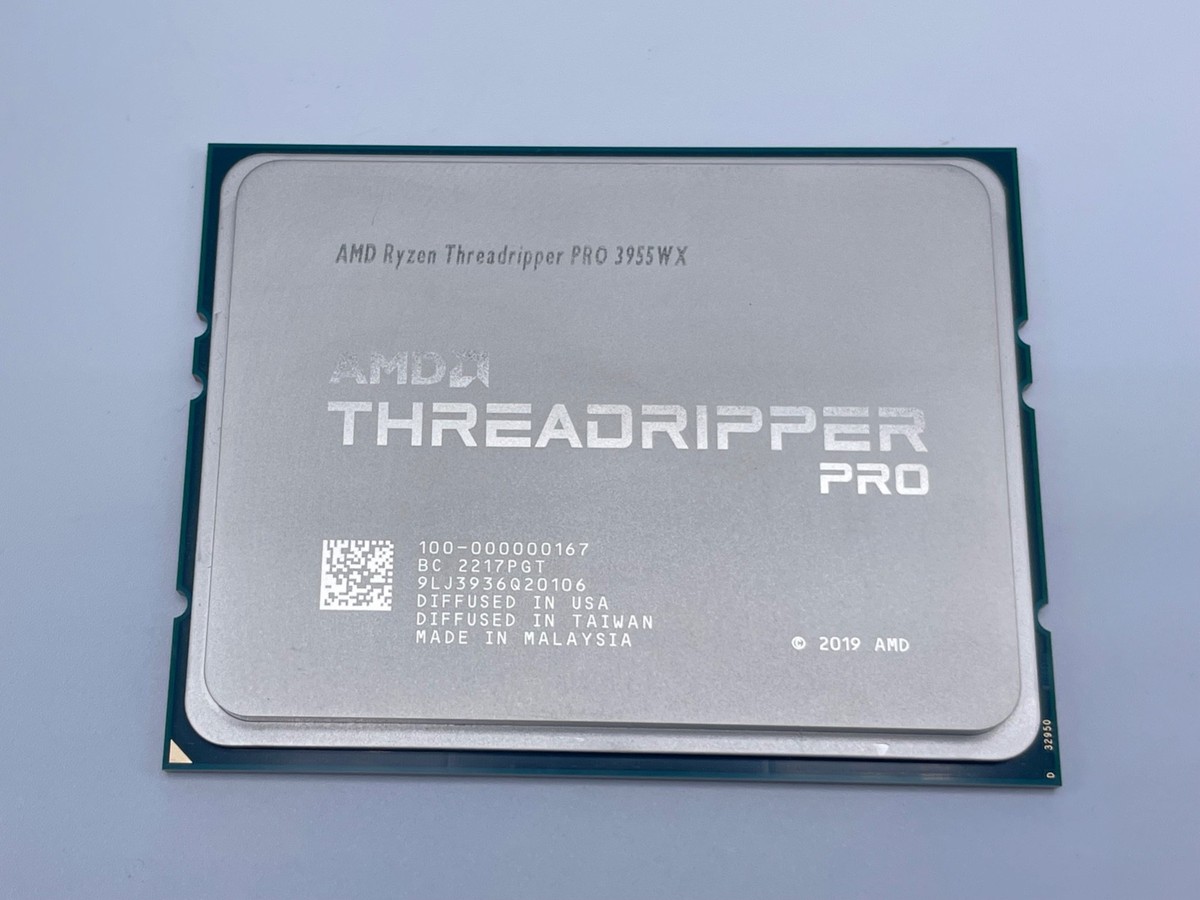 AMD Ryzen Threadripper Pro 3955WX Desktop Processor (4.3 GHz