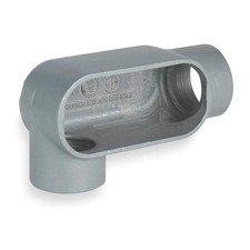 HUBBELL KILLARK LR27 Conduit Outlet Body,Iron,Trd Sz 3/4in 2NA69