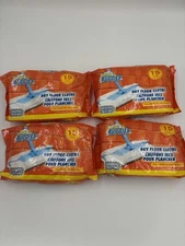 Lot of 4 Scrub Buddies Dry Floor Cloths FITS Swiffer Sweeper 15 Pack Of 4=60