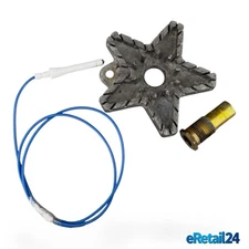 OEM Thermador Range Burner Base & Igniter 10011485 10005075 (Left Rear)