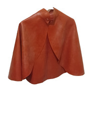 Red Heavy Rubber Latex Cape One Size